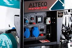 Дизельный генератор Alteco ADG 7500 E ракурс 6