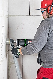 Эксплуатация дрелей для сухого алмазного бурения Eibenstock EHD 1500 Set Эксплуатация дрелей для сухого алмазного бурения Eibenstock EHD 1500 Set