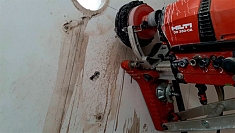 Использование системы отвода воды Hilti DD-WMK-BI