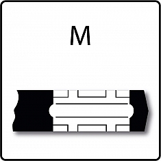 Контур пресс-клещей Rothenberger Standard M12