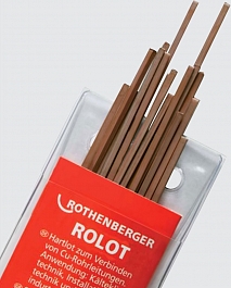 Медный припой Rothenberger Rolot S 5 CP 104 в упаковке