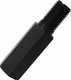 Шестигранный стальной удлинитель для алмазной коронки Kern 1 1/4 UNC, 100 мм Шестигранный стальной удлинитель для алмазной коронки Kern 1 1/4 UNC, 100 мм