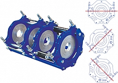 Центратор электрогидравлической машины для стыковой сварки пластиковых труб Волжанин ССПТ-1600